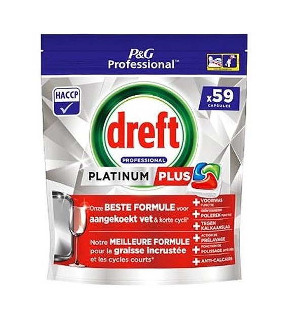 Dreft Professional Platinum Plus 59szt 915g