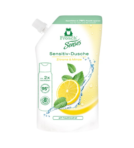 Frosch Senses Zitrone & Minze Zapas Gel 500ml