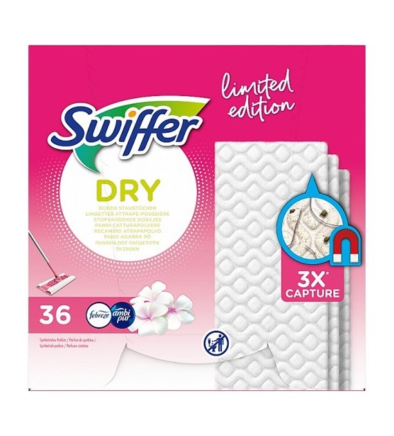 Swiffer Dry Limited Suche Ściereczki do Mopa 36szt