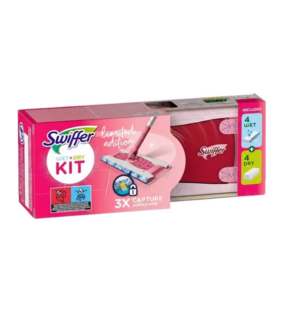 Swiffer Wet+Dry Kit Limited Edition 4 + 4szt