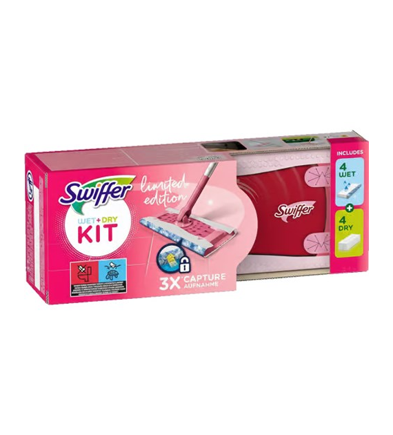 Swiffer Wet+Dry Kit Limited Edition 4 + 4szt