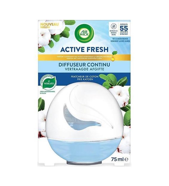 Air Wick Active Fresh Fraicheur de Coton Odś 75ml