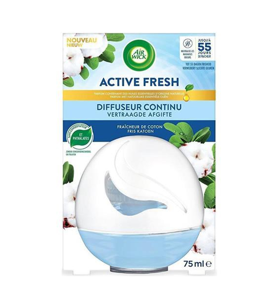 Air Wick Active Fresh Fraicheur de Coton Odś 75ml