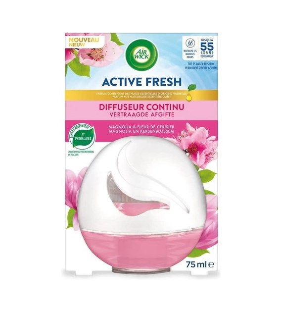 Air Wick Active Fresh Magnolia et Fleur Odś 75ml