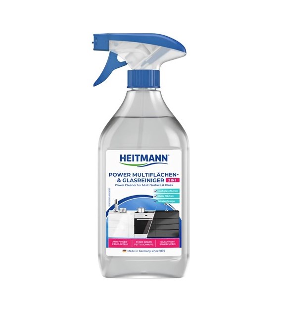 Heitmann Power Multiflachen&Glasreniger Spr 500ml