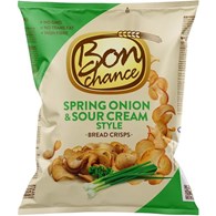 Bon Chance Bread Crisps Spring Onion & Cream 120g