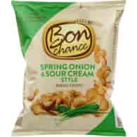 Bon Chance Bread Crisps Spring Onion & Cream 120g