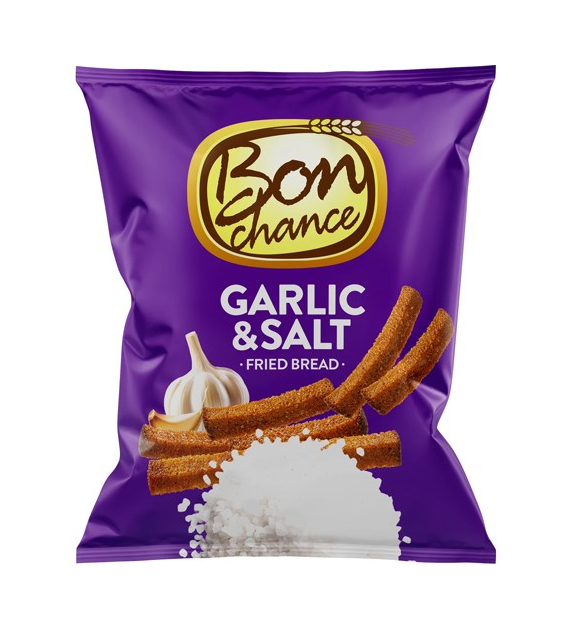 Bon Chance Fried Bread Garlic & Salt 150g