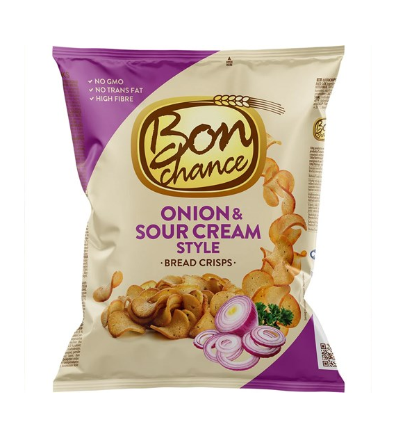 Bon Chance Bread Crisps Onion & Sour Cream 120g