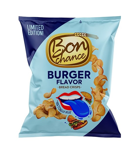 Bon Chance Bread Crisps Burger Flavor 120g