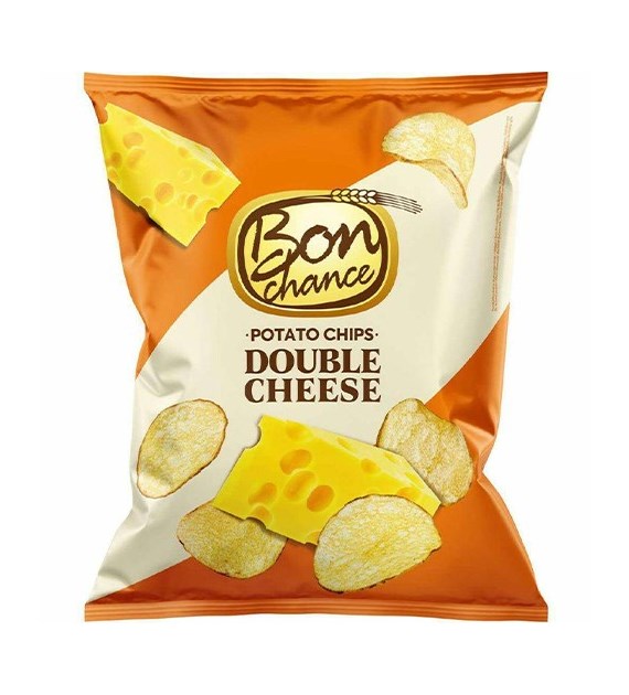 Bon Chance Potato Chips Double Cheese 130g
