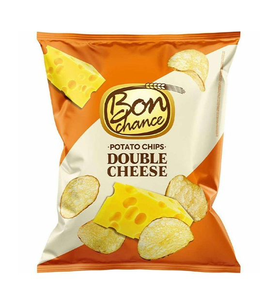 Bon Chance Potato Chips Double Cheese 130g