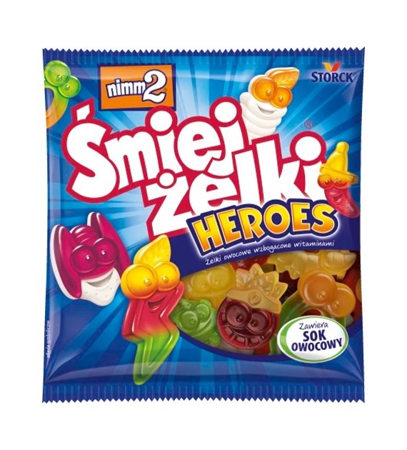 Nimm2 Śmiejżelki Heroes 90g