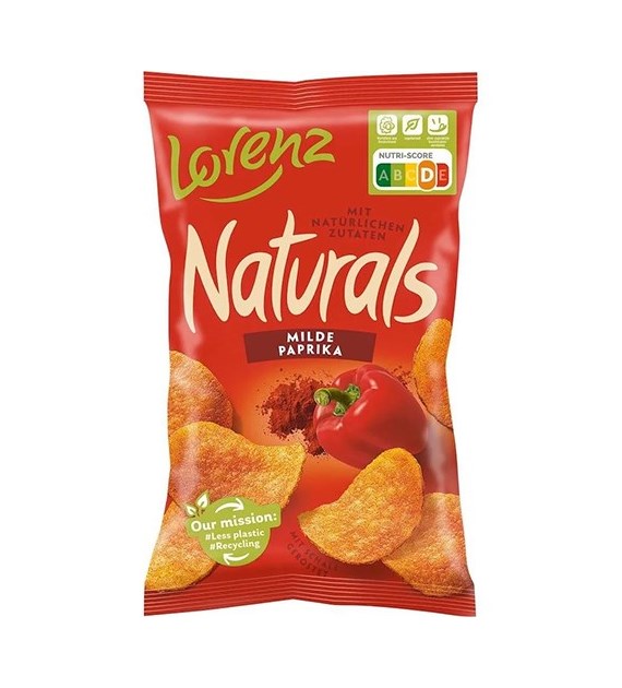 Lorenz Naturals Milde Paprika Chipsy 95g