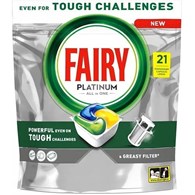 Fairy Platinum All in 1 Lemon 21szt 313g