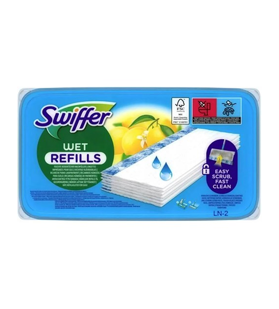 Swiffer Wet Citrus Fresh do Mopa 10szt