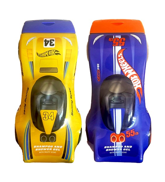 Hot Wheels Shampoo Shower Gel 300ml