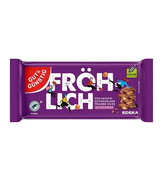 G&G Frochlich Traube-Nuss Czekolada 100g