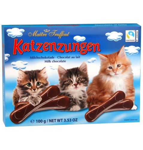 Maitre Katzenzungen Milk 100g