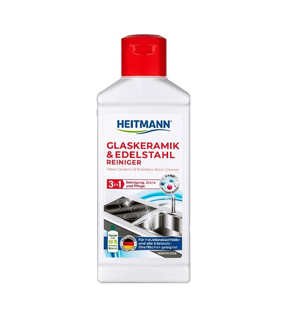 Heitmann Glaskeramik & Edelstahl Reiniger 250ml