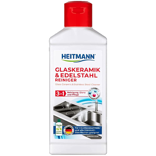 Heitmann Glaskeramik & Edelstahl Reiniger 250ml