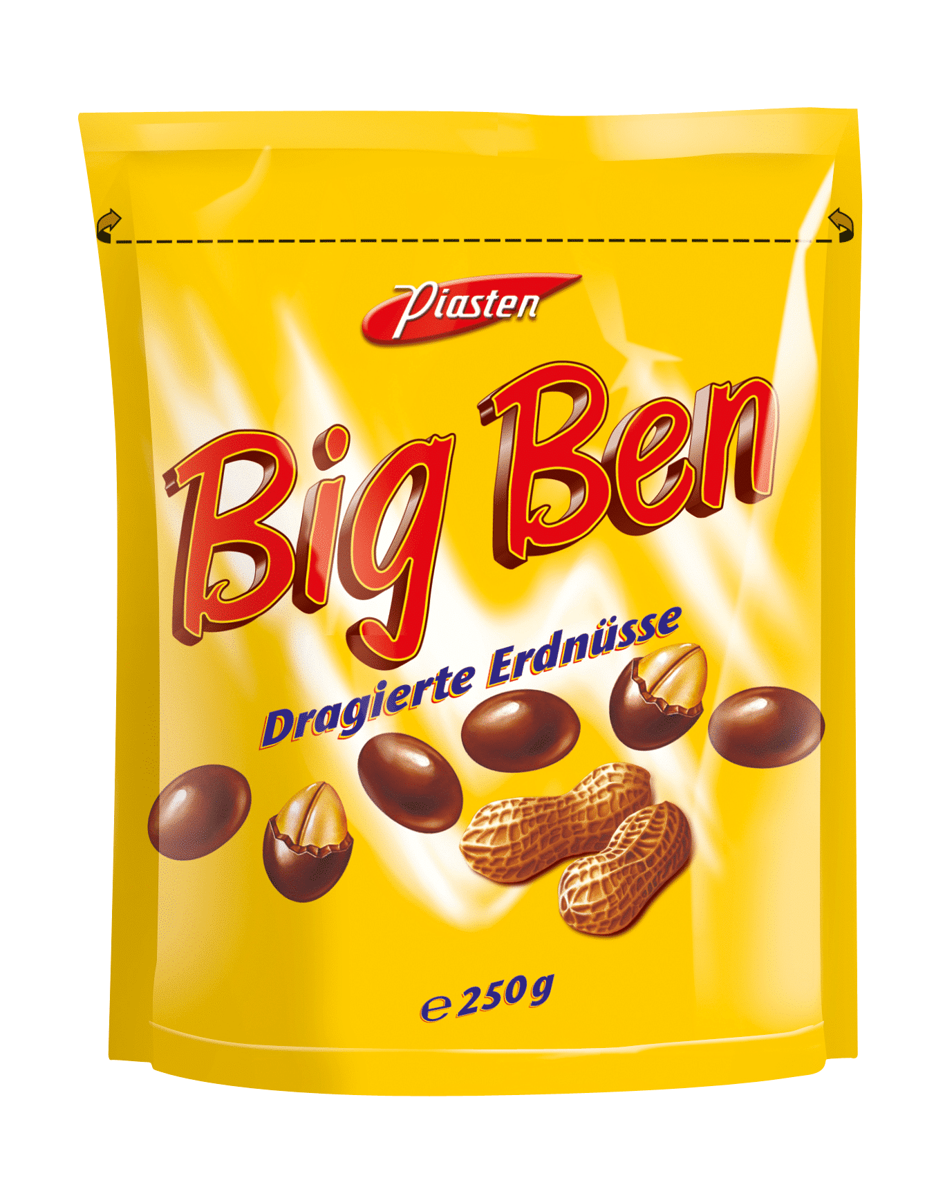 Big Ben Dragierte Erdnusse Żółty 250g