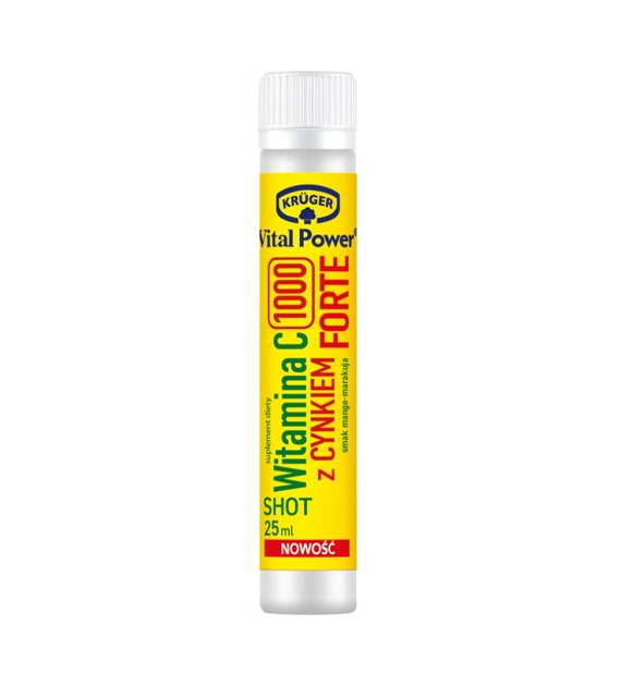 Kruger Vital Power Witamina C z Cynkiem Shot 25ml