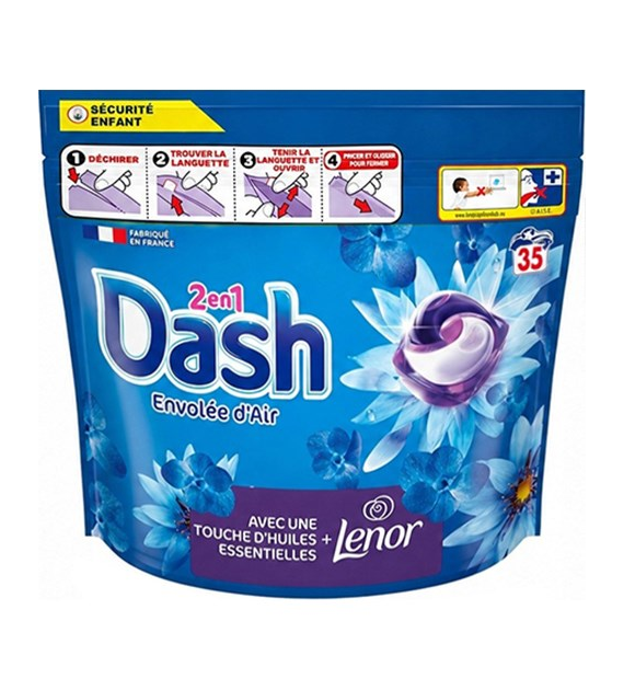 Dash 2en1 Envolee d'Air Kapsułki 35p 668g
