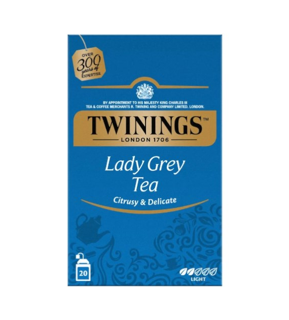 Twinings Lady Grey Tea Herbata 20szt 40g