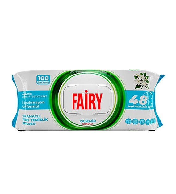 Fairy Chusteczki Uniwersalne Jaśmin 100szt