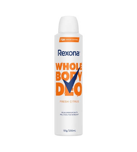 Rexona Whole Body Deo Fresh Citrus Deo 150ml