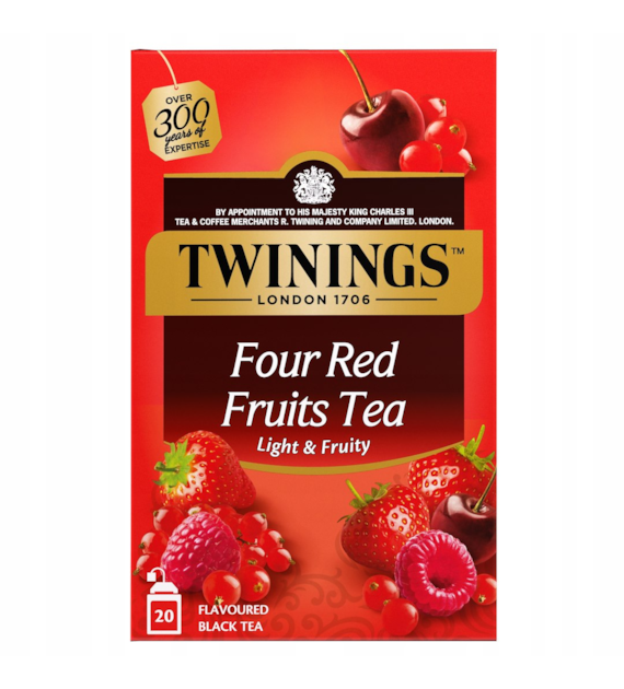 Twinings Four Red Fruits Herbata 20szt 40g