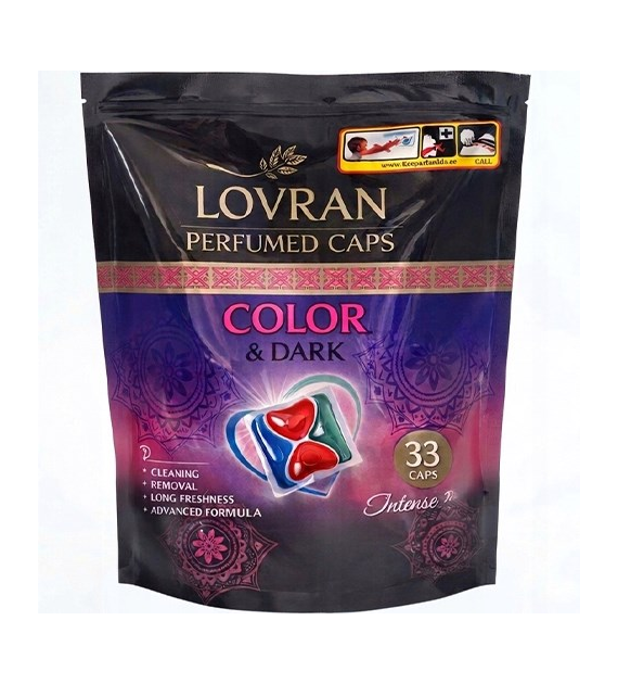 Lovran Perfumed Caps Color & Dark 33p 594g