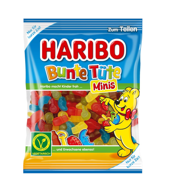 Haribo Bunte Tüte Minis vegetarisch 160g