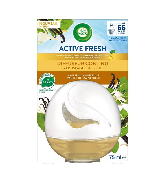 Air Wick Active Fresh Vanilla Chevrefeuil Odś 75ml