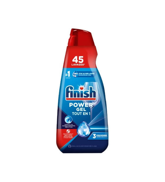 Finish Power Gel Tout en 1 45 Cykli 900ml