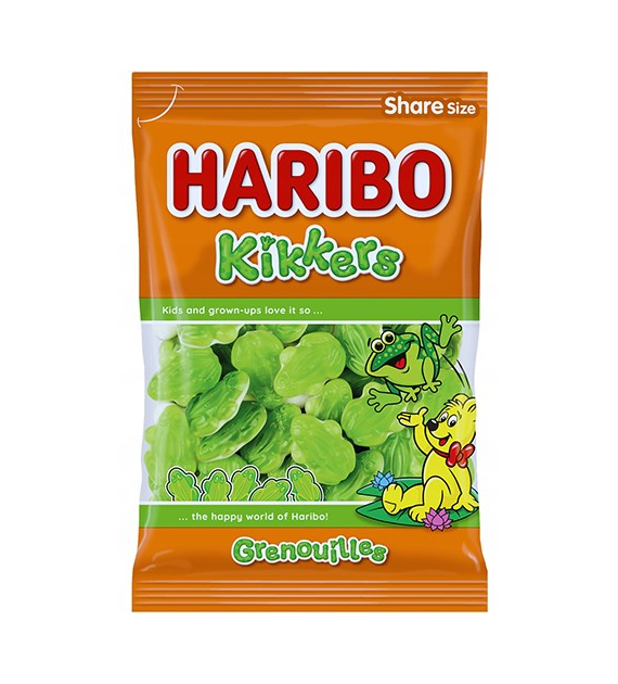 Haribo Kikkers Grenouilles Żelki 185g