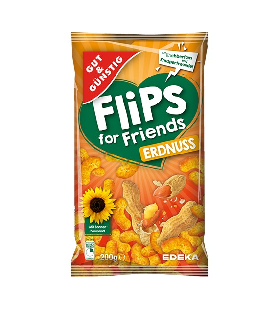 G&G Flips for Friends Erdnuss 200g