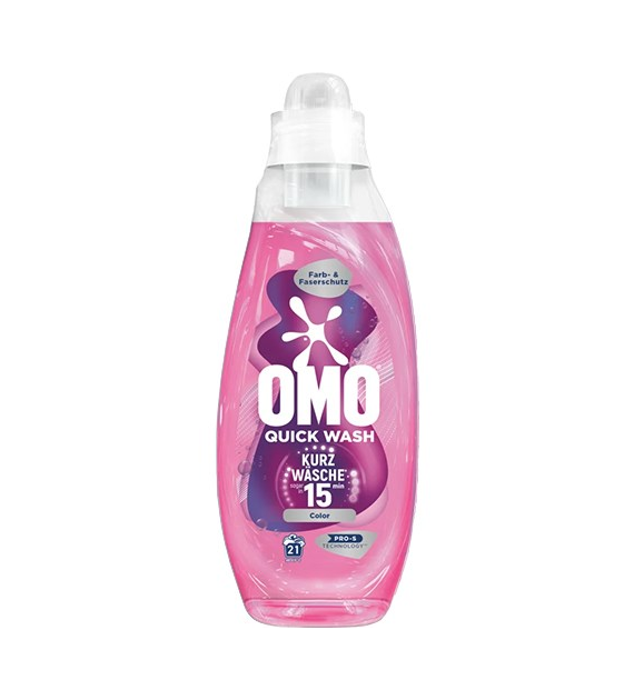 OMO Quick Wash Color 21p 840ml