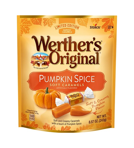 Werther's Original Soft Caramel Pumpkin Spice 243g