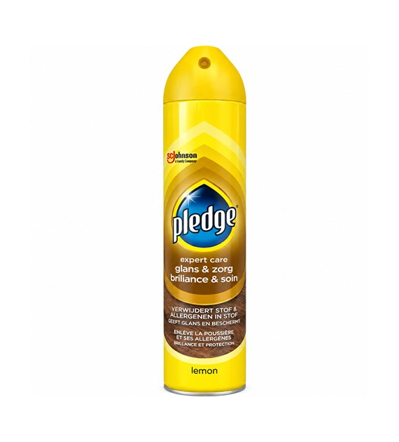 Pledge Expert Care Glans & Zorg Lemon Spr 300ml