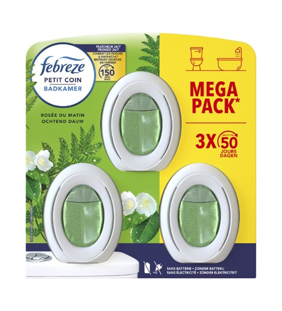 Febreze Petit Coin Rosee du Matin Odś 3 x 7,5ml
