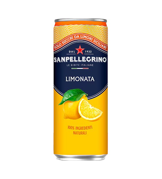Sanpellegrino Limonata Puszka 330ml Kaucja