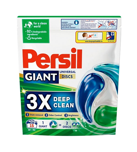 Persil Giant Discs Universal 15p 375g
