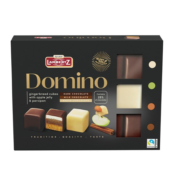 Lambertz Domino Dark Milk & White Chocolate 175g