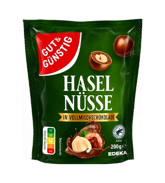 G&G Haselnüsse in Vollmilchschokolade 200g