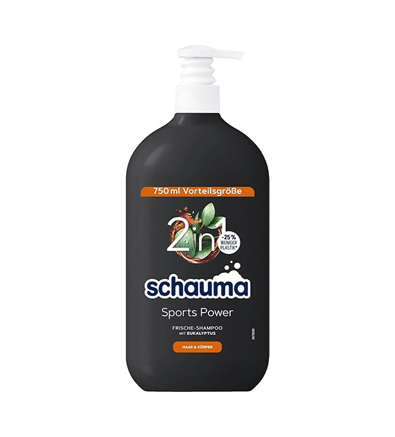 Schauma 2in1 Sports Power Szampon 750ml