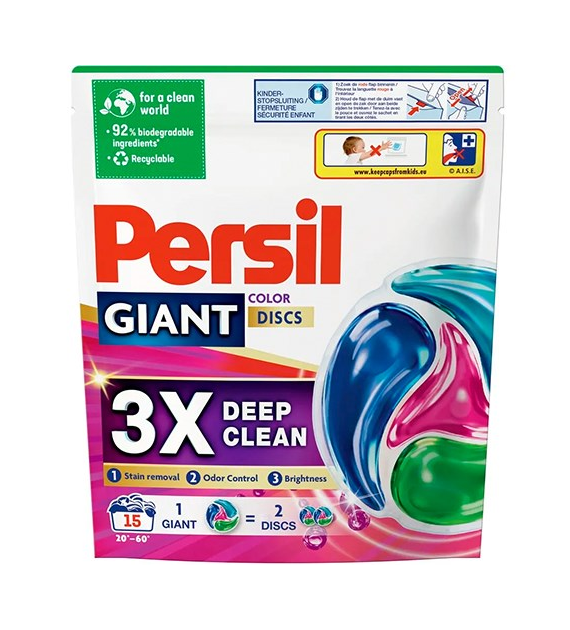 Persil Giant Discs Color 15p 375g