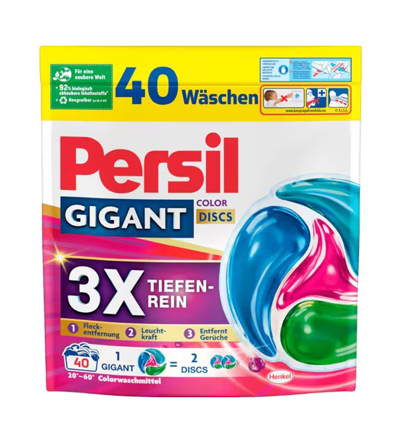 Persil Gigant Discs Color 40p 1kg