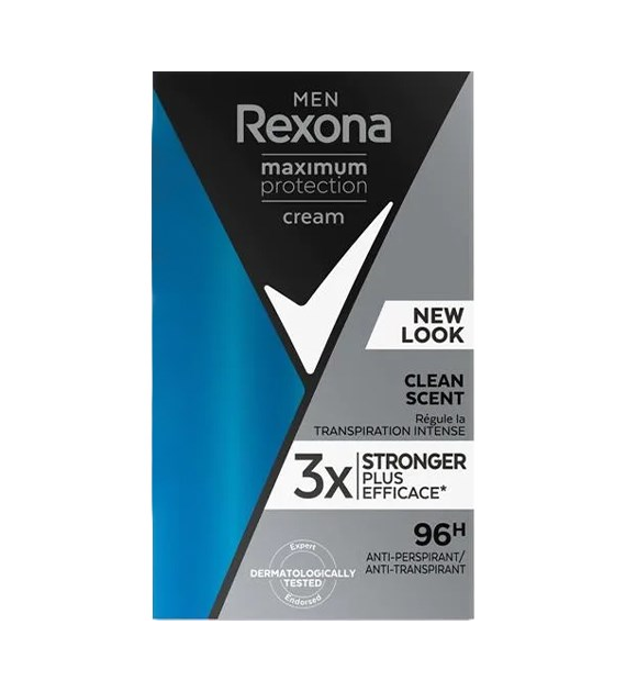 Rexona Men Cream Clean Scent Sztyft 45ml